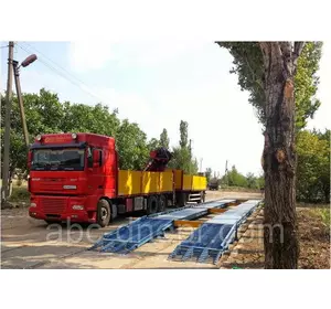 Весы автомобильные 80 тонн 18 метров без строительных работ быстромонтируемые