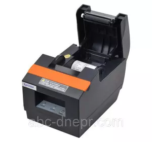 Принтер чеков Xprinter XP-Q90EC USB+Ethernet с автоматической обрезкой чека